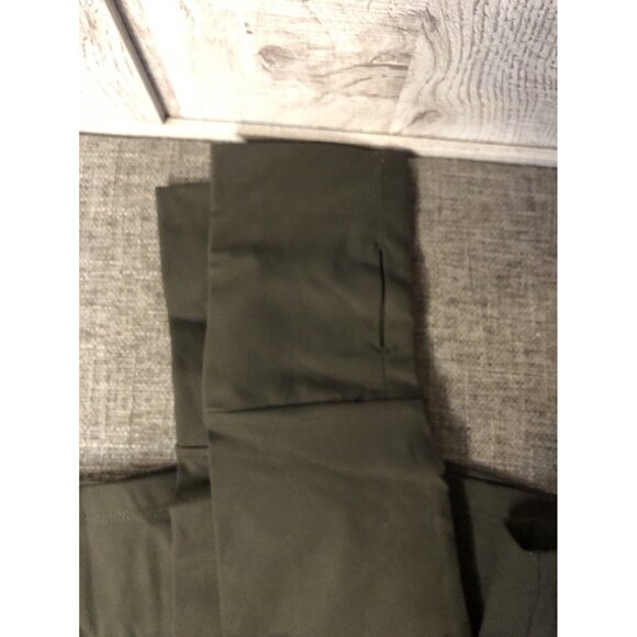 Womens Peak Ice Olive Green Figure Skating Jacket Slim Fit Full Zip Size Medium - Picture 4 of 5